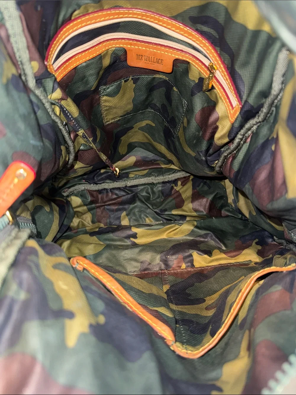 MZ Wallace Green Camo Metro Backpack 🎒